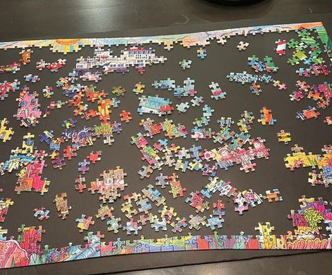 Heye puzzle under process