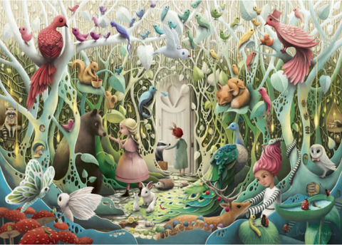 The Secret Garden Puzzle by Damelsa Haughton